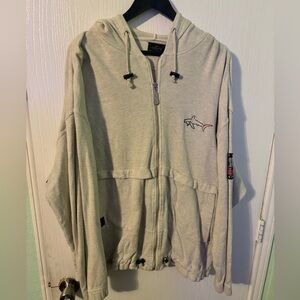 Greg Norman Attack Life Zip-Up Hooded Sweatshirt